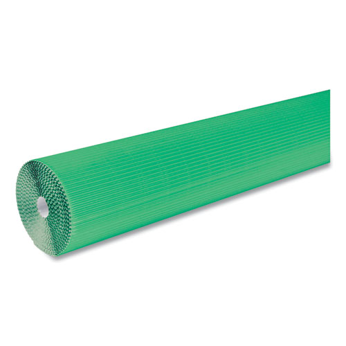 Corobuff Corrugated Paper 48" x 25' (Emerald Green)